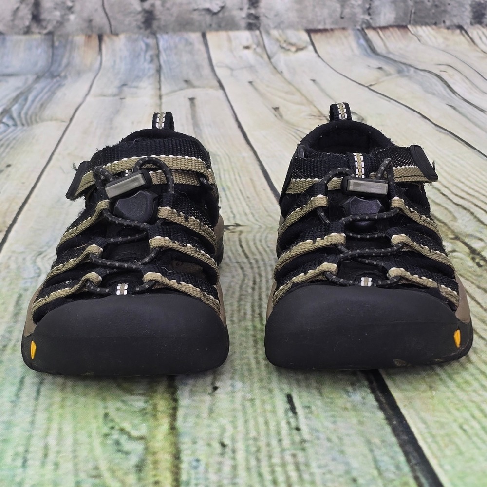 Keen Newport H2 Sandals Toddler Boys 9 Black Stone Waterproof Hiking Water Shoes - Picture 4 of 10